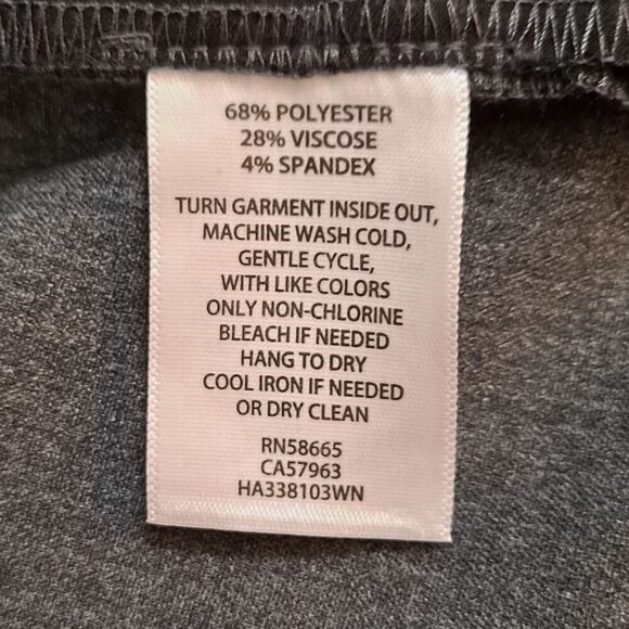 Halogen Straight Leg Pants 26 (Plus) - Picture 4 of 5